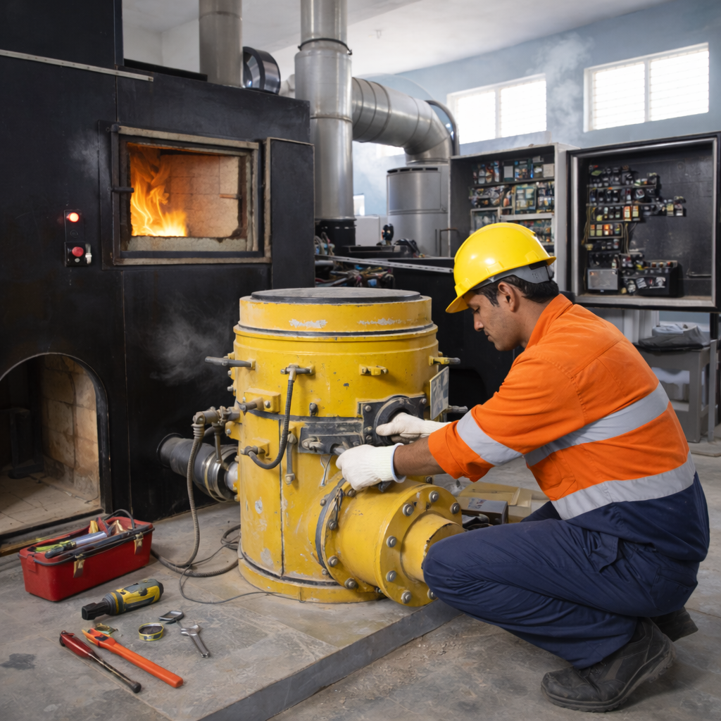 Gas Crematorium System