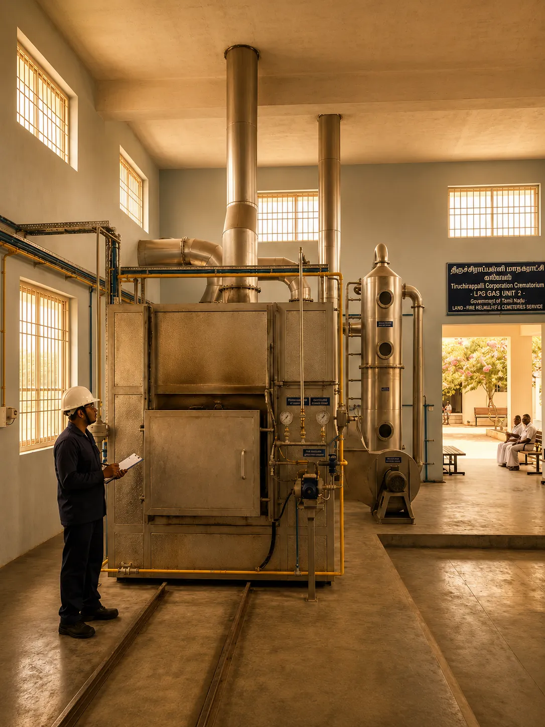Gas Crematorium System