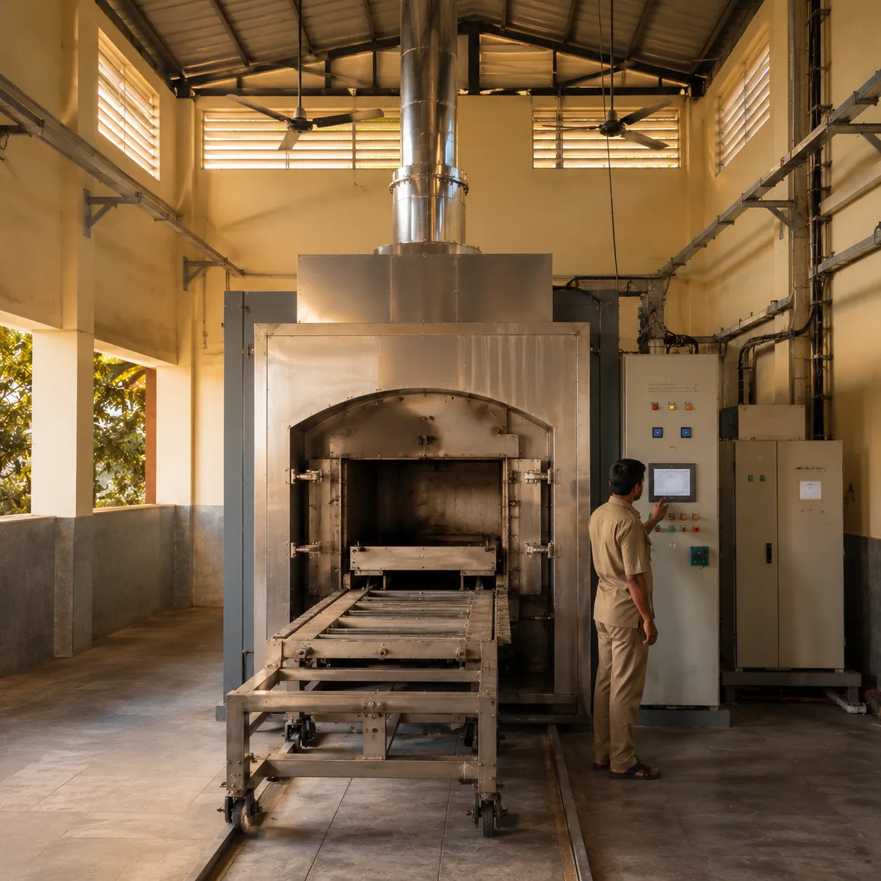 Gas Crematorium System