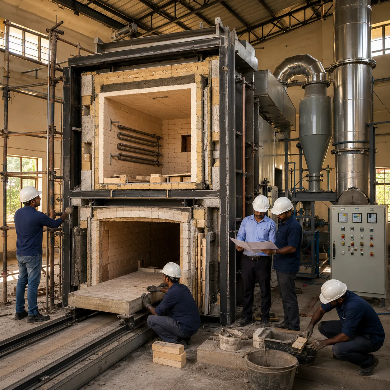 Gas Crematorium System