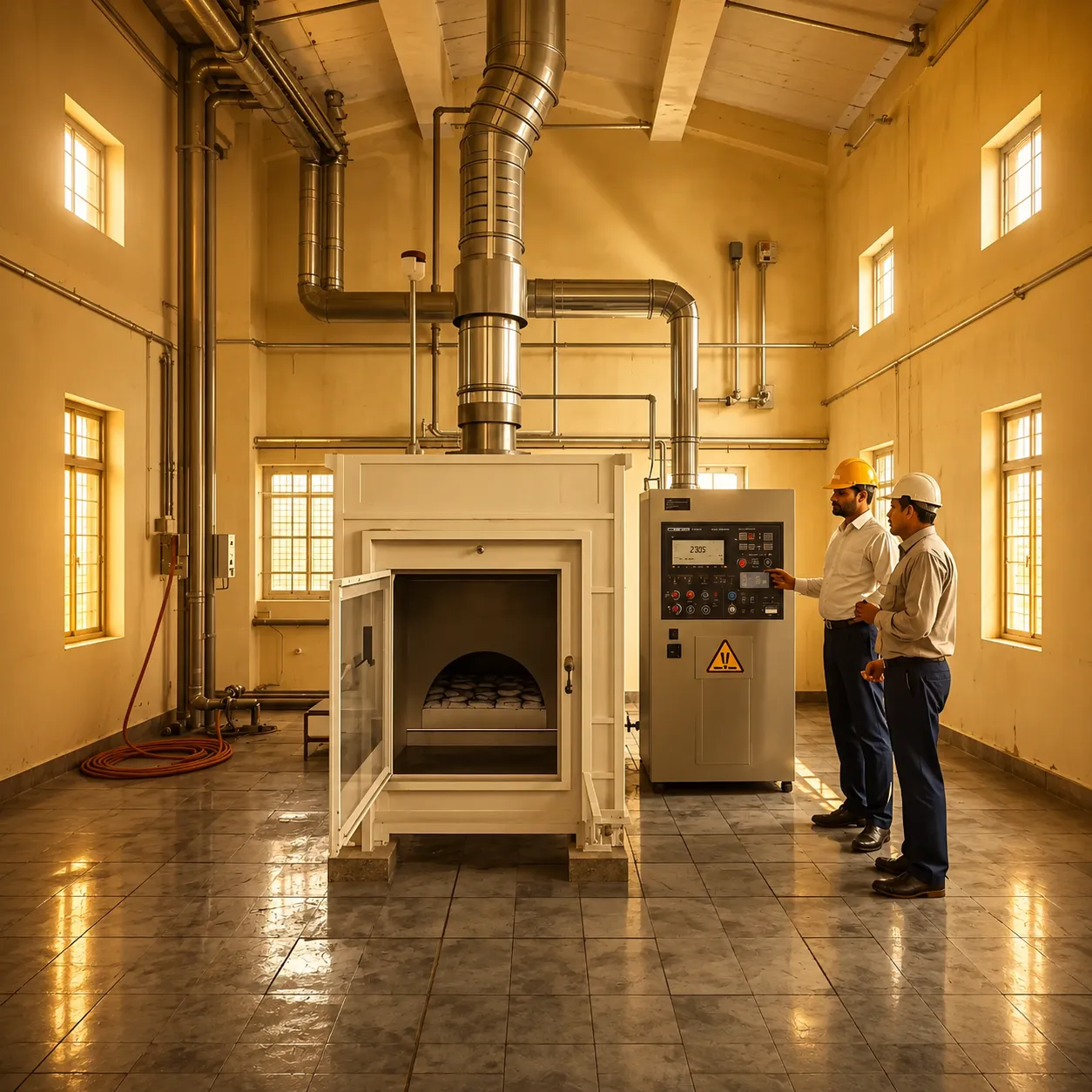 Gas Crematorium System