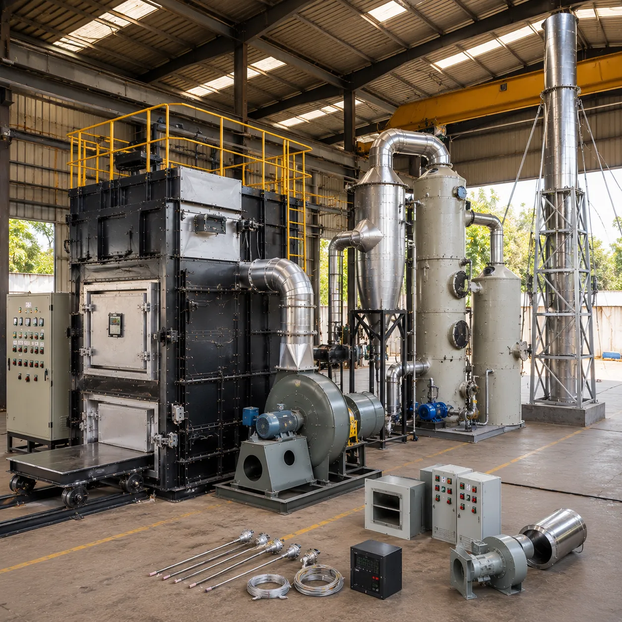 Gas Crematorium System