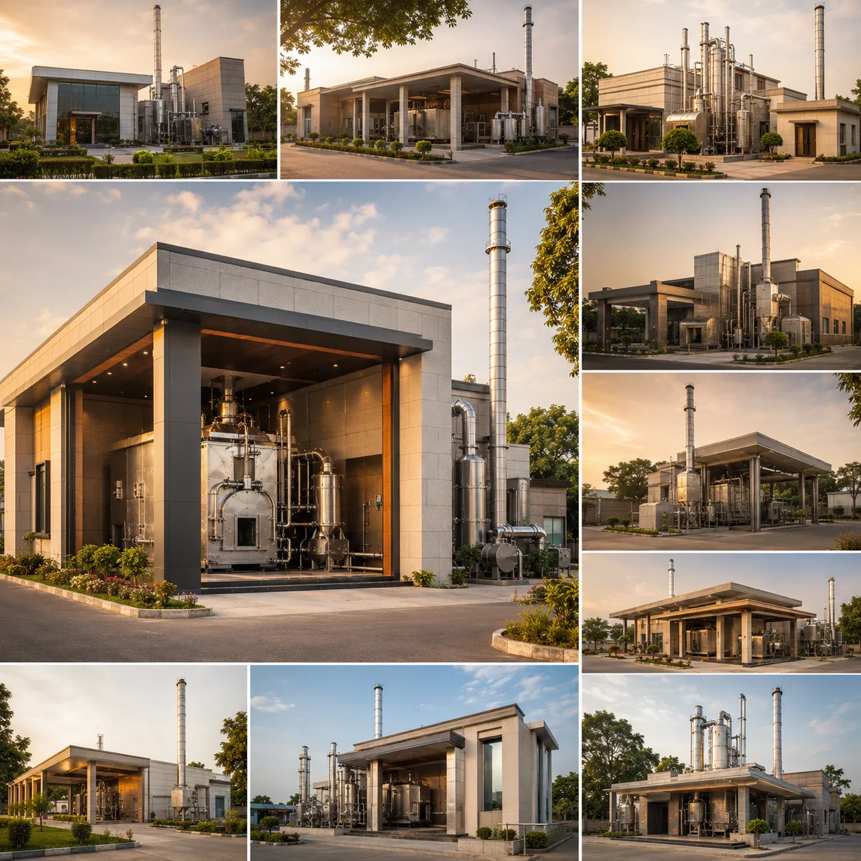 Gas Crematorium System
