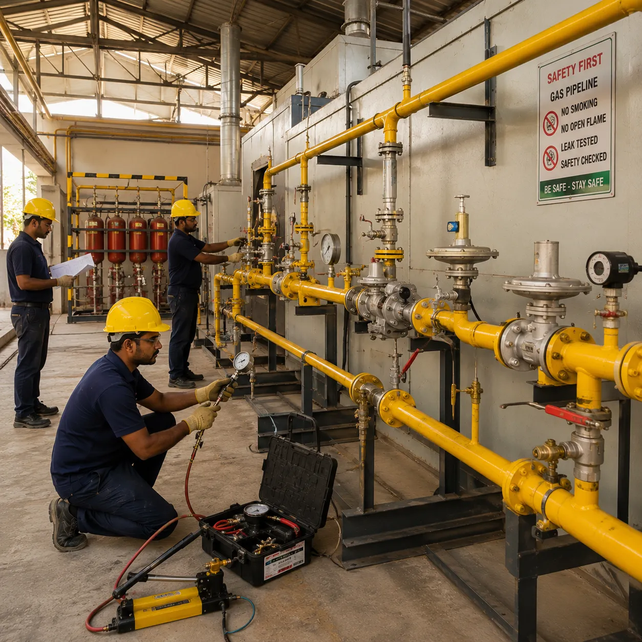 Gas Crematorium System