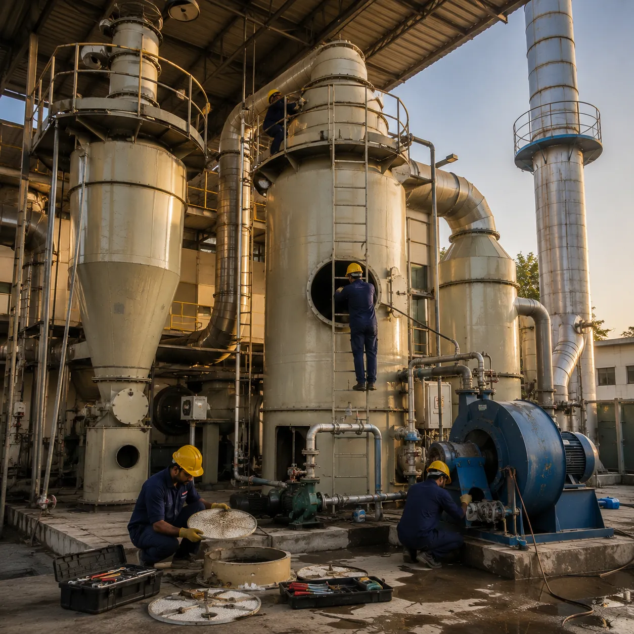 Gas Crematorium System