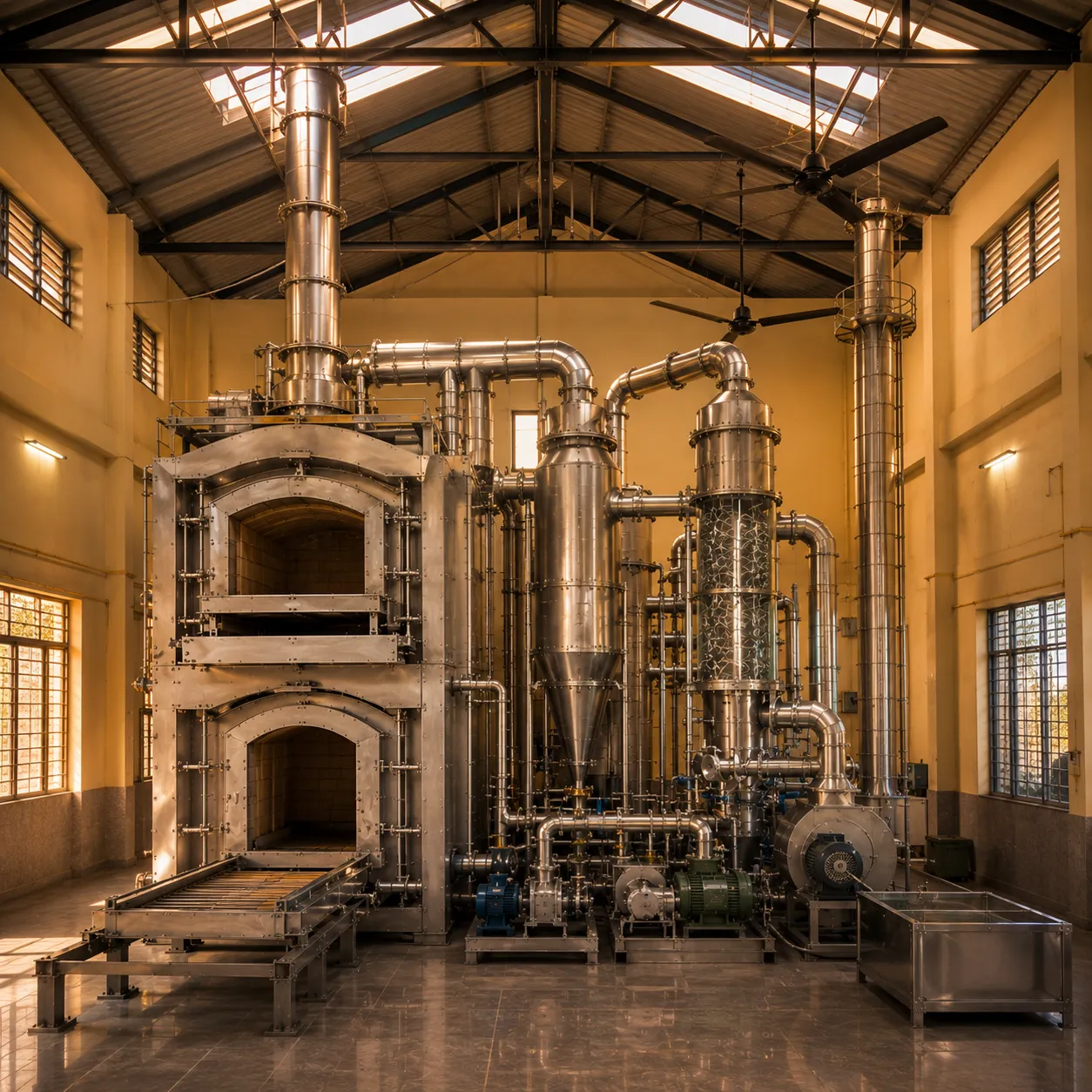 Gas Crematorium System