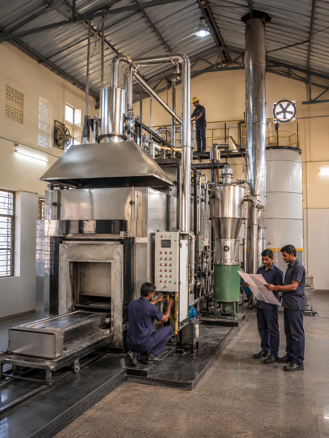 Gas Crematorium System