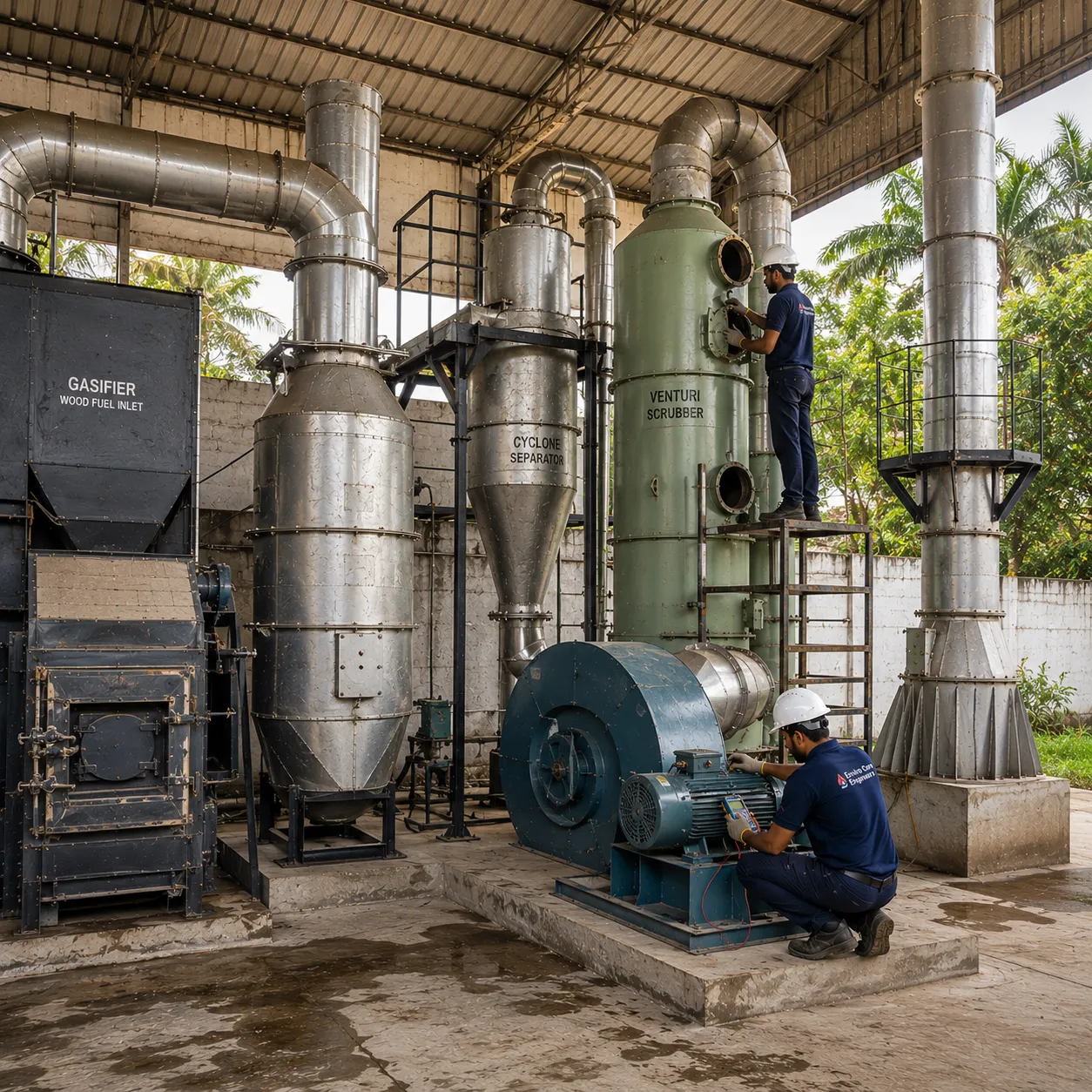 Gas Crematorium System