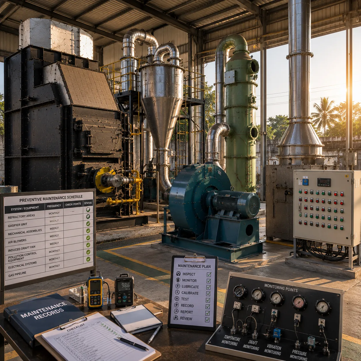 Gas Crematorium System
