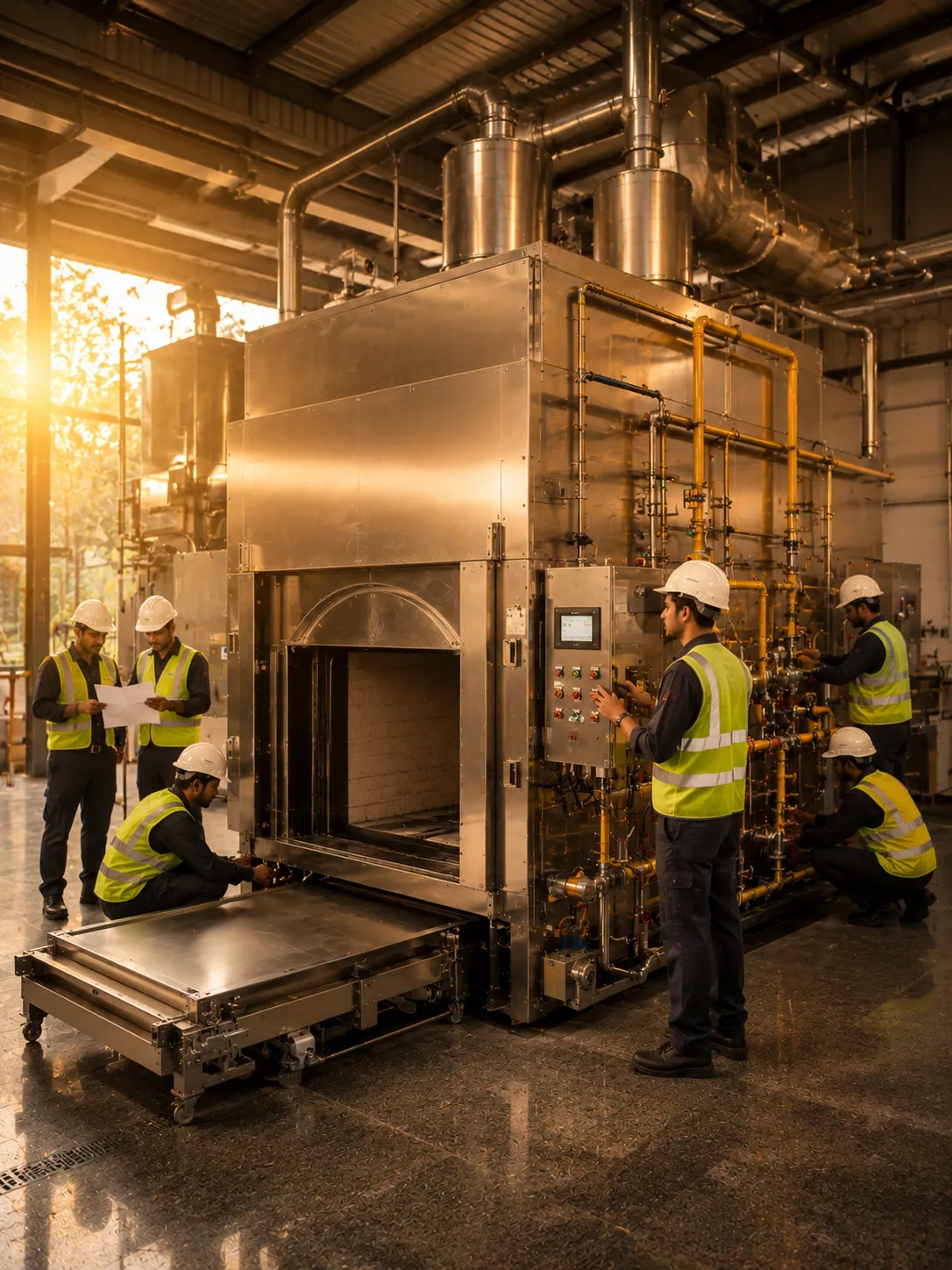 Gas Crematorium System