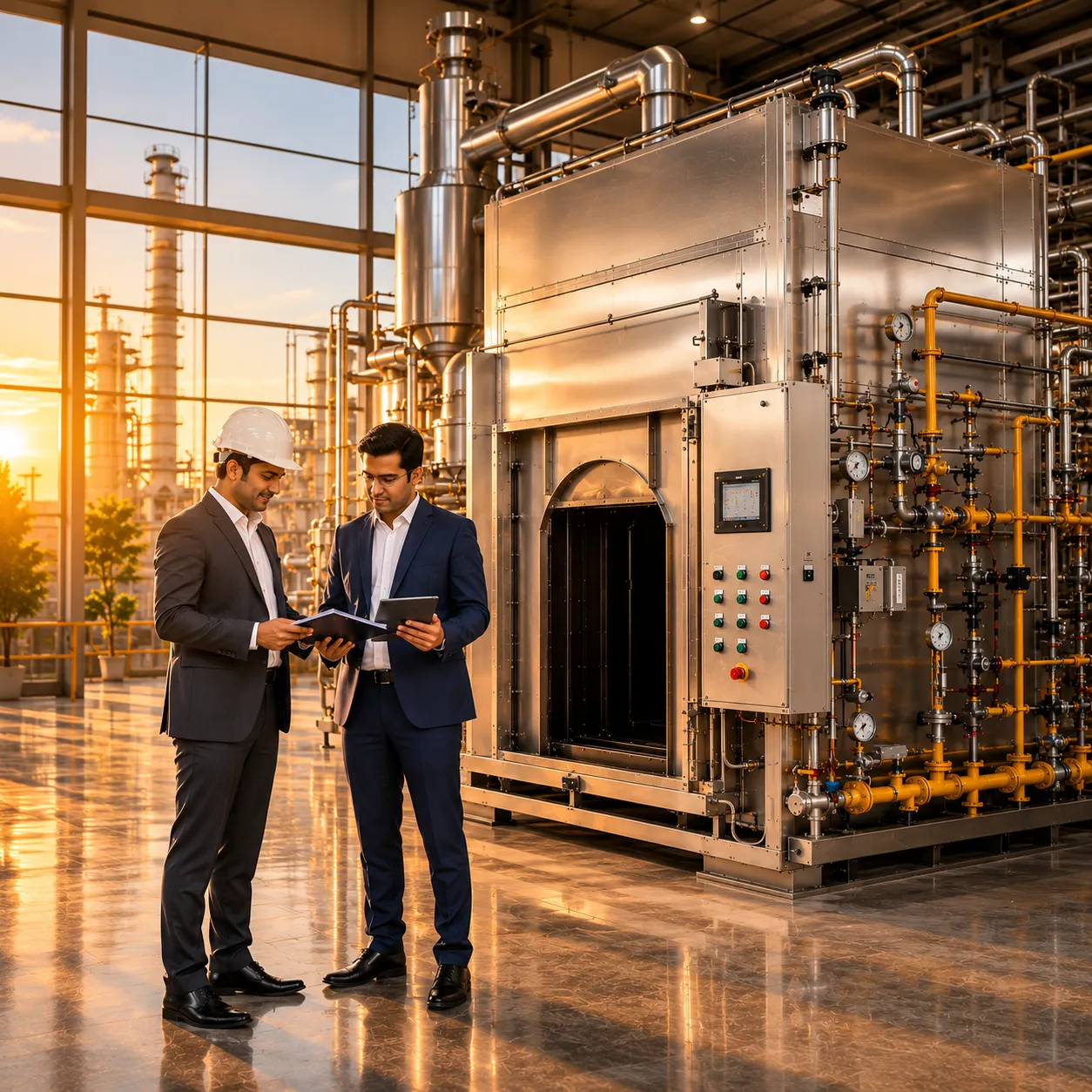 Gas Crematorium System