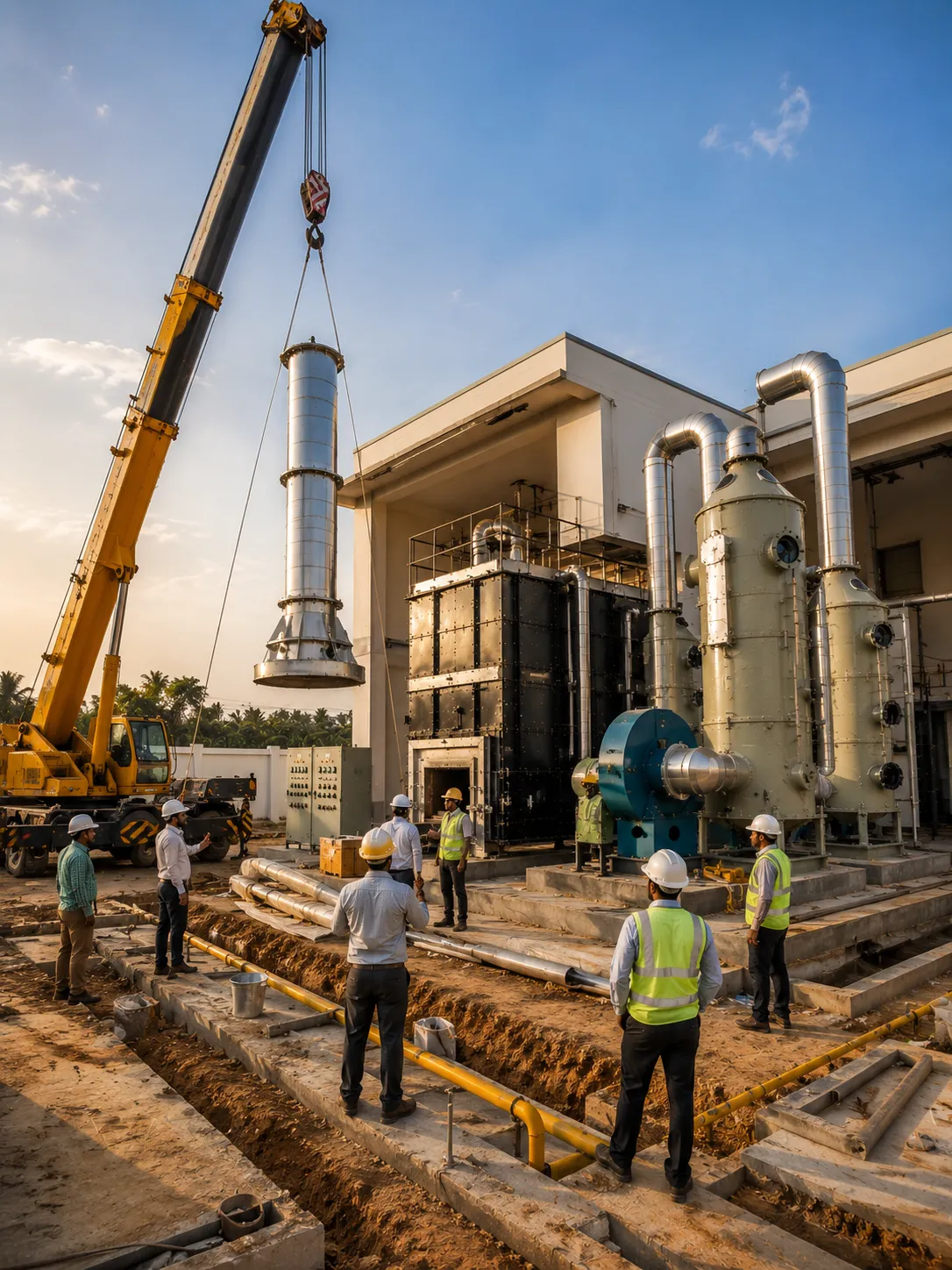 Gas Crematorium System